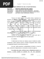 Decisao de Liminar No Stj Em Crime de Roubo