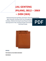 Jual Genteng Karangpilang, 0812 - 3969 - 3494 (WA)