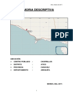 Memoria Descriptiva - Plano Perimetrico