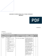 Assessment Scheme of Pbs