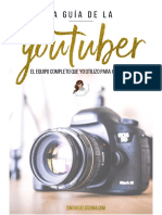 La Guia de La Youtuber Mi Equipo de Grabacion Completo Final PDF