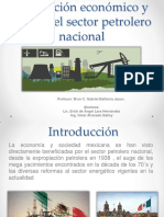 Aportes Del Petroleo en Mexico