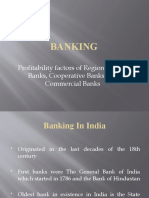Banking: Profitability Factors of Regional Rural Banks, Cooperative Banks and Commercial Banks