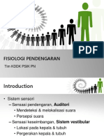 FISIOLOGI PENDENGARAN