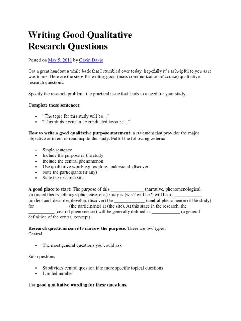 writing for qualitative research