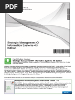 PDF Strategic Management of Information Systems 4th Edition