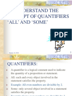 4.2 Quantifier