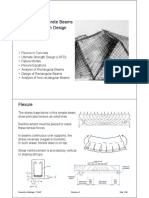 Reinforced Concrete Beams Ultimate Strength Design: Architecture 324 Structures II