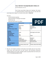 PEMBAHASAN TRYOUT MASQUERADE CIMSA-UI.docx