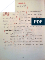 Psalmul 50 Partitura