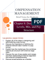 Chapter 8 - Designing Pay Levels, Mix and Pay Structures