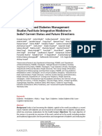 Can Yoga-Based Diabetes Management Studies Facilitate Integrative Medicine in India Current Status and Future Directions