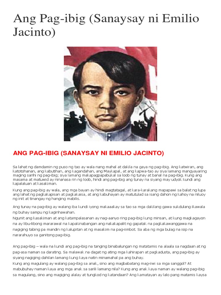 Emilio jacinto death picture