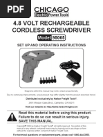 Download Harbor Freight 48v CordlessScrewdriver 95065 by Tom SN36918228 doc pdf