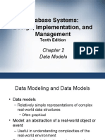 Database Systems: Design, Implementation, and Management: Data Models