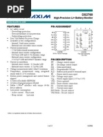 DS2760 termocouple