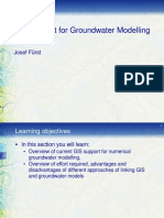 GIS Support For Groundwater Modelling: Josef Fürst