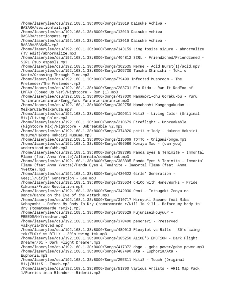 Growl Lancerlist