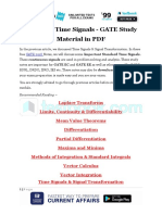 Standard Time Signals - GATE Study Material in PDF (1)