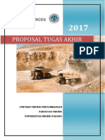 Proposal Tugas Akhir Geoteknik