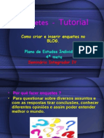 Enquetes - Tutorial