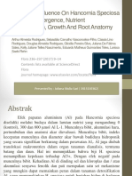 JULIANA_ANTUM_Aluminum Influence on Hancornia Speciosa Seedling Emergence,