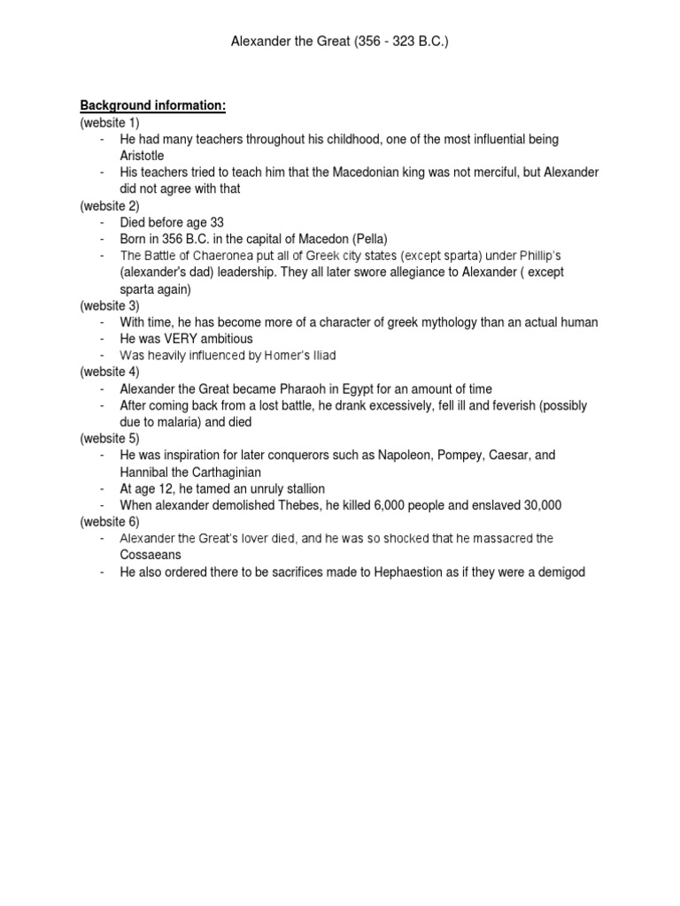 Alexander The Great quest PDF Alexander The Great Hellenistic