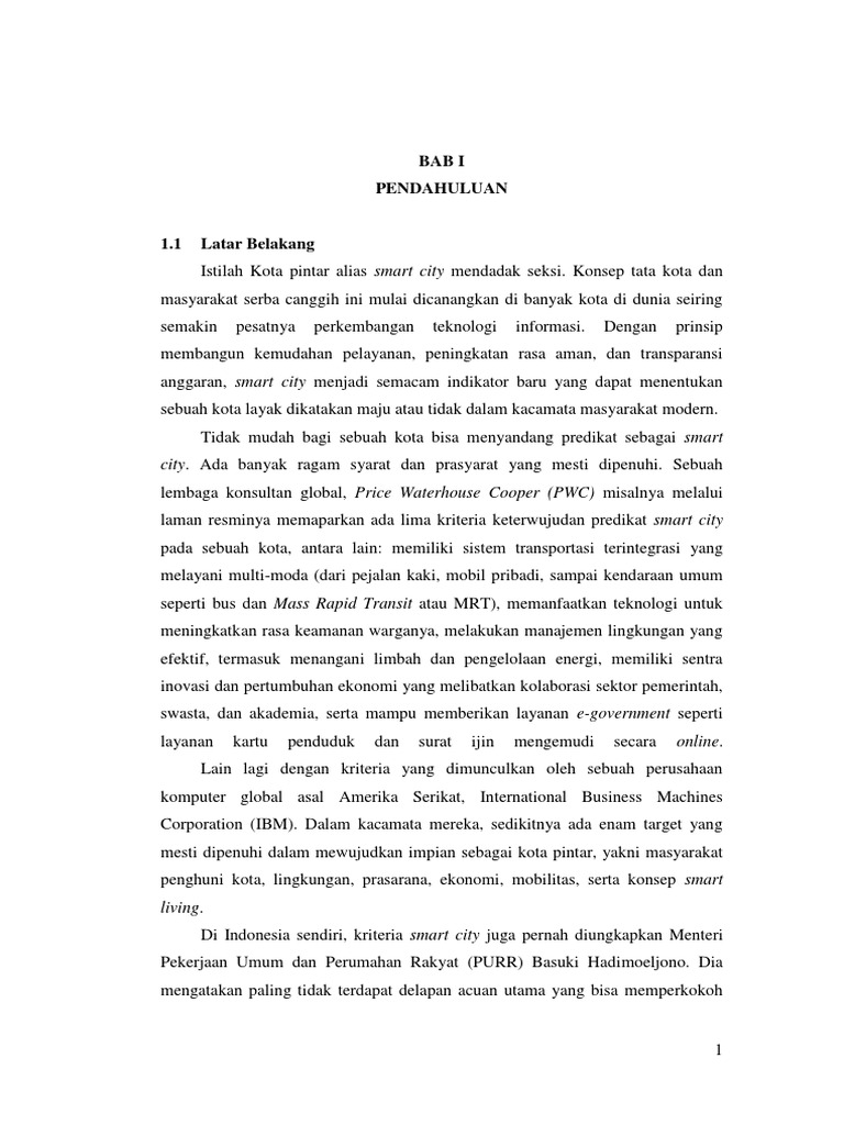 Makalah Smart City