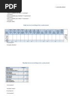 XXSW Ont Service Level Report Esa