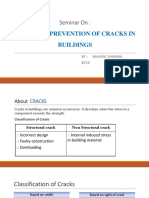 Seminar On:: Causes & Prevention of Cracks in Buildings