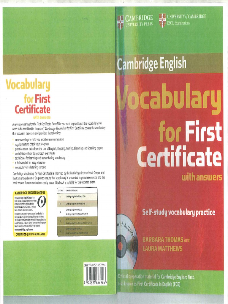 Vocabulary Fce | PDF