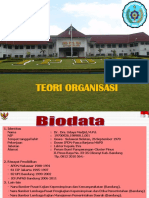 Perkembangan Teori Organisasi