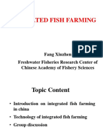 Integrated Fish Farming: Fang Xiuzhen Freshwater Fisheries Research Center of Chinese Academy of Fishery Sciences