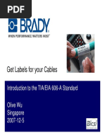 Ansi/tia/eia 606 A | PDF | Telecommunication | Computer Networking