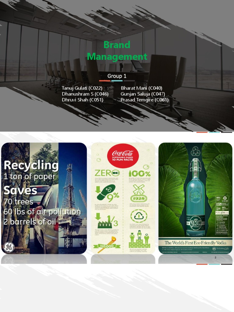 Understanding Green Brands and Marketing | PDF | Economy And The ...