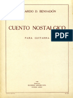 Bensadon Cuento Nostalgico PDF