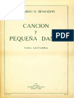 Bensadon Cancion y Danza PDF