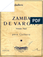 Caballero Zamba de Vargas