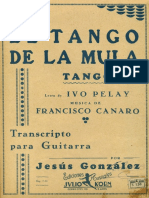 Canaro-Gonzalez El Tango de La Mula