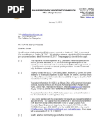 EEOC FOIA Reply To The Coalition For Change (C4C)
