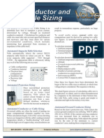 Cable Sizing