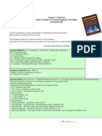 Fluid flow functions