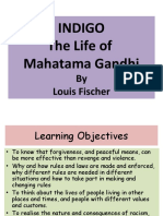 Indigo The Life of Mahatama Gandhi: by Louis Fischer