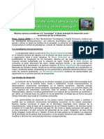 Relacion Entre Desarrollo Socio-Economico y Tecnologia