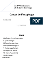 Cancer de L_oesophage