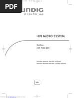 Grundig Cds 7000 Dec Manual