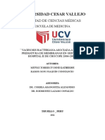 Vaginosis Bacteriana Asociada A Rotura Prematura de Membranas en Gestantes Hospital II de Chocope 2006-2010