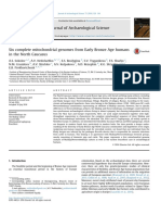 Six complete mitochondrial genomes from Early Bronze Age humans in the North Caucasus