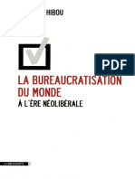 Béatrice Hibou La Bureaucratisation Du Monde À L'ère Néolibérale La Découverte PDF