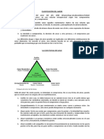 Clasificación Del Amor